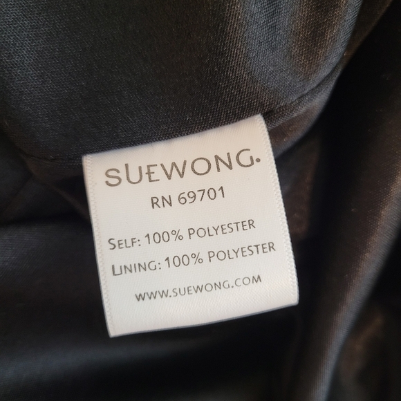 Sue Wong Leopard Sequin Cocktail Dress - Picture 13 of 14